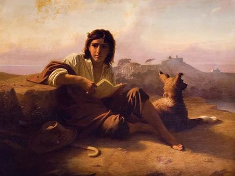 1813-Friedrich Gonne - Pope Gregory da giovane
